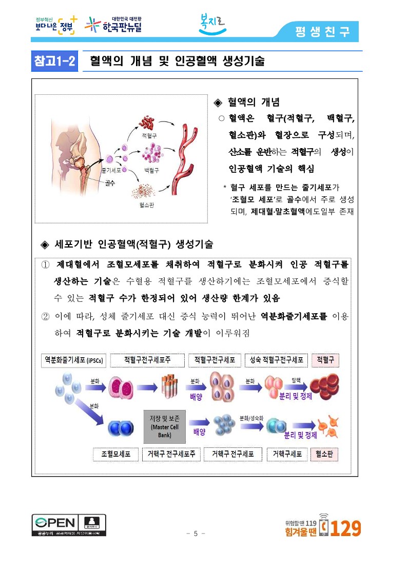 [보건복지부] 최첨단 인공혈액 생산·미래방역체계 구현 보건복지부가 다부처와 협력해 추진합니다_5.jpg